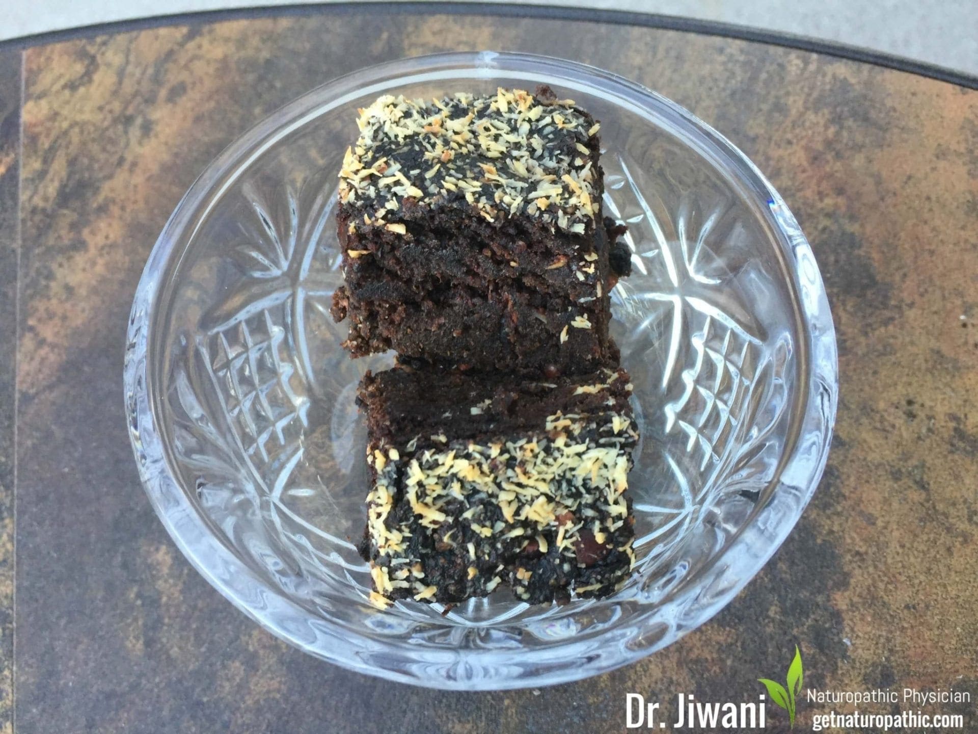 Dr. Jiwani’s Fudge Brownies are Decadent yet Low Carb, Gluten-Free, Egg-Free, Dairy-Free, Soy-Free, Corn-Free & for Paleo, Keto, Vegan & Grain-Free Diets | Dr. Jiwani's Naturopathic Nuggets Blog