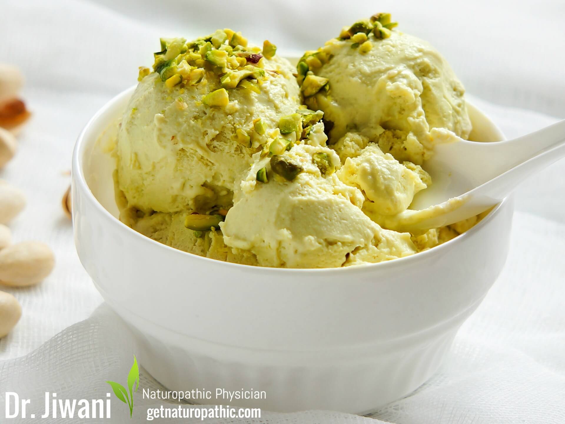 Recipe: Dr. Jiwani’s Pistachio Ice Cream: Dairy-Free, Low Carb, Paleo, Keto & Vegan | Dr. Jiwani Naturopathic Vancouver Burnaby Surrey