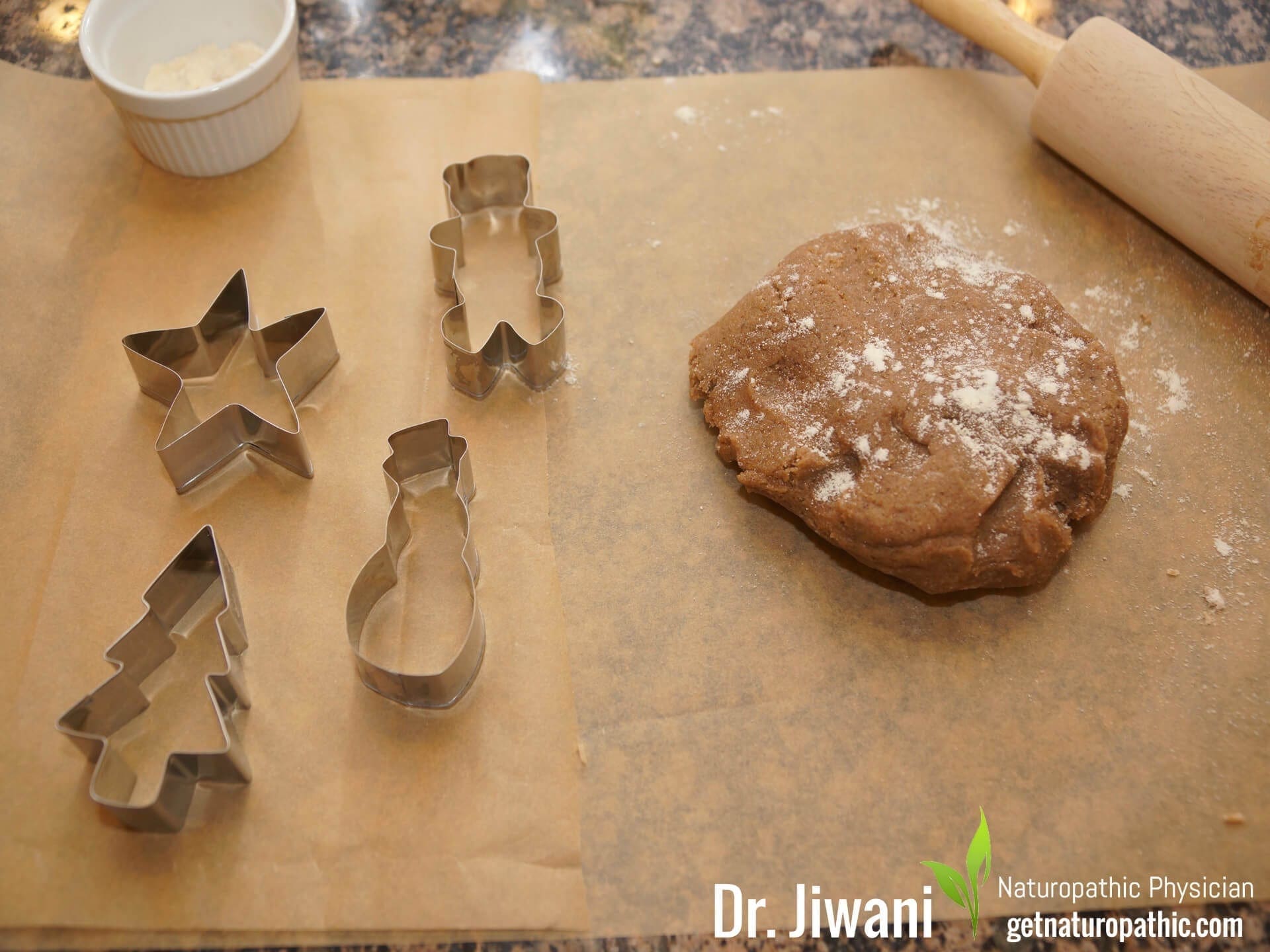 Dr.Jiwani's Paleo Vegan Grain-Free Gingerbread Cookies Recipe: Gluten-Free, Egg-Free, Dairy-Free, Soy-Free, Sugar-Free, Corn-Free, Ideal For Diabetic, Paleo, Keto, Vegan & Candida Diets | Dr. Jiwani's Naturopathic Nuggets Blog